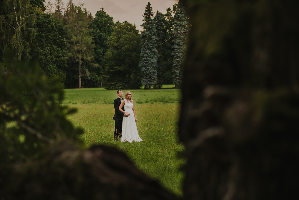 Agnieszka i Tomek – zdjęcia plenerowe - fotograf ślubny Białystok Łomża Podlasie - Kamil Rumiński fotografia ślubna - fotograf ślubny Białystok Łomża