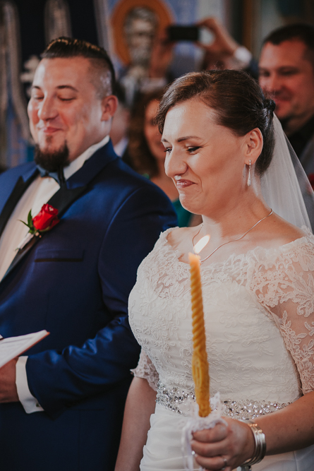 Paulina i Marcin – uroczystość prawosławna - fotograf ślubny Białystok Łomża Podlasie - Kamil Rumiński fotografia ślubna - fotograf ślubny Białystok Łomża