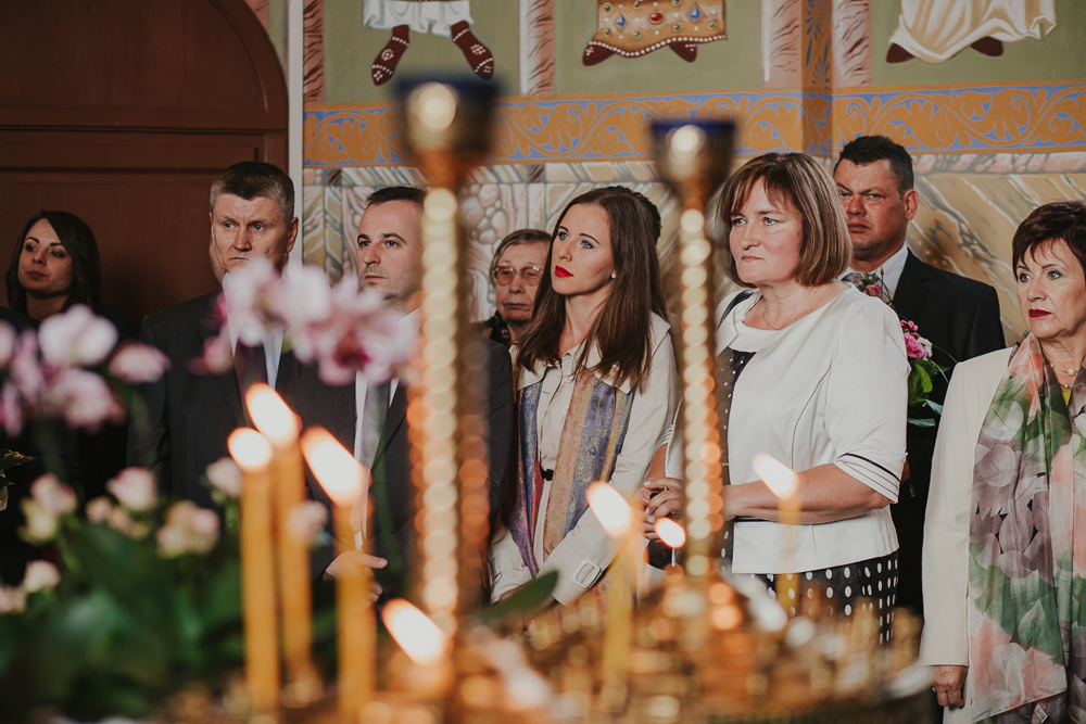 Paulina i Marcin – uroczystość prawosławna - fotograf ślubny Białystok Łomża Podlasie - Kamil Rumiński fotografia ślubna - fotograf ślubny Białystok Łomża