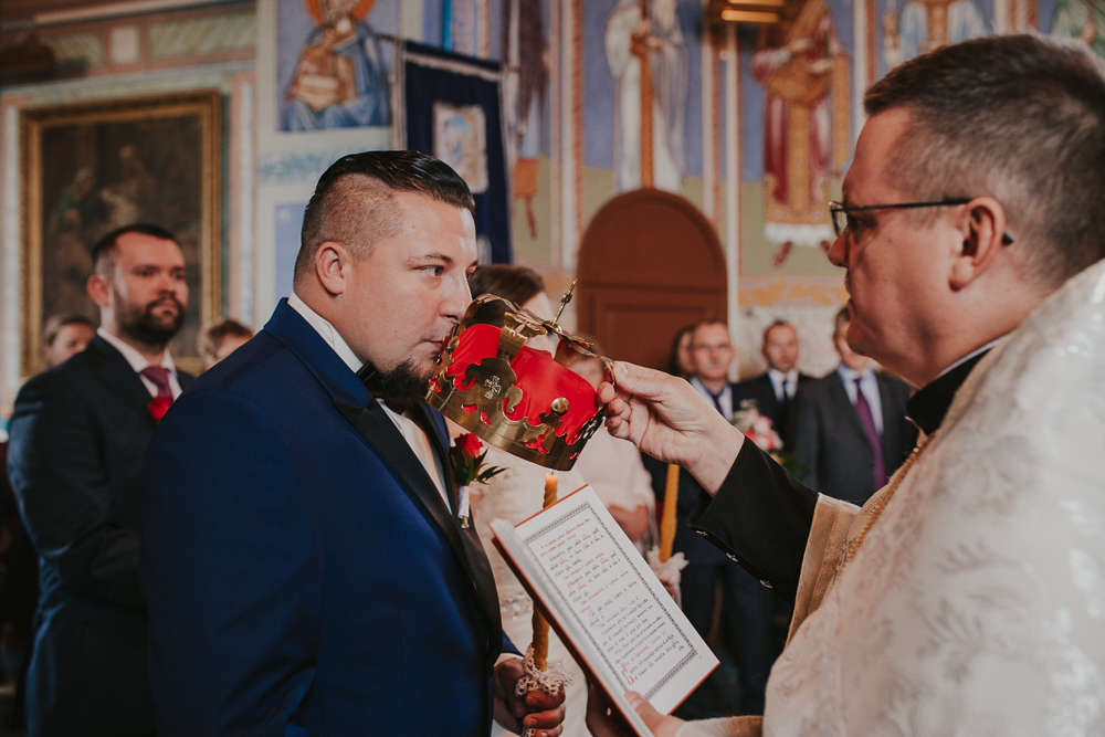 Paulina i Marcin – uroczystość prawosławna - fotograf ślubny Białystok Łomża Podlasie - Kamil Rumiński fotografia ślubna - fotograf ślubny Białystok Łomża