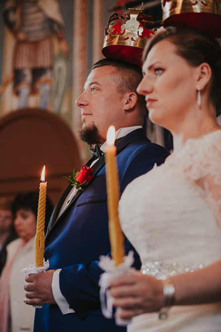 Paulina i Marcin – uroczystość prawosławna - fotograf ślubny Białystok Łomża Podlasie - Kamil Rumiński fotografia ślubna - fotograf ślubny Białystok Łomża