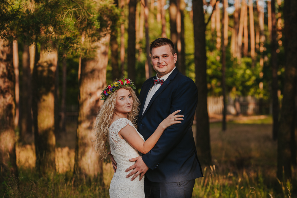 Julita i Konrad – sesja plenerowa - fotograf ślubny Białystok Łomża Podlasie - Kamil Rumiński fotografia ślubna - fotograf ślubny Białystok Łomża