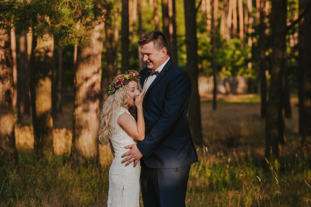 Julita i Konrad – sesja plenerowa - fotograf ślubny Białystok Łomża Podlasie - Kamil Rumiński fotografia ślubna - fotograf ślubny Białystok Łomża