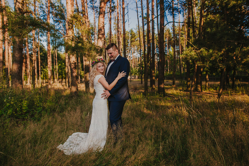 Julita i Konrad – sesja plenerowa - fotograf ślubny Białystok Łomża Podlasie - Kamil Rumiński fotografia ślubna - fotograf ślubny Białystok Łomża