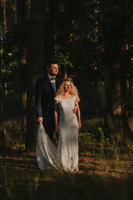 Julita i Konrad – sesja plenerowa - fotograf ślubny Białystok Łomża Podlasie - Kamil Rumiński fotografia ślubna - fotograf ślubny Białystok Łomża