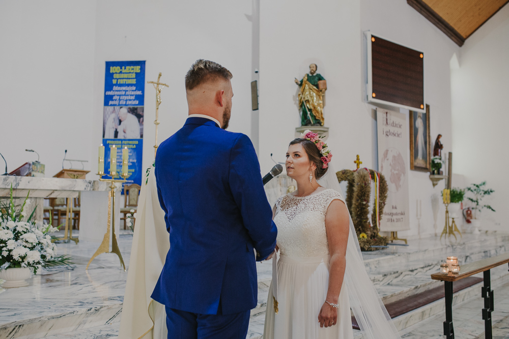 Sylwia i Dawid – reportaż ze ślubu - fotograf ślubny Białystok Łomża Podlasie - Kamil Rumiński fotografia ślubna - fotograf ślubny Białystok Łomża