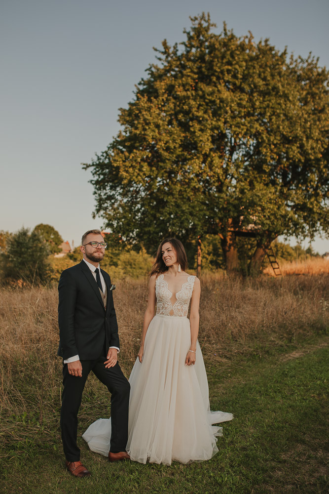 Kasia i Paweł – plener o wschodzie słońca - fotograf ślubny Białystok Łomża Podlasie - Kamil Rumiński fotografia ślubna - fotograf ślubny Białystok Łomża