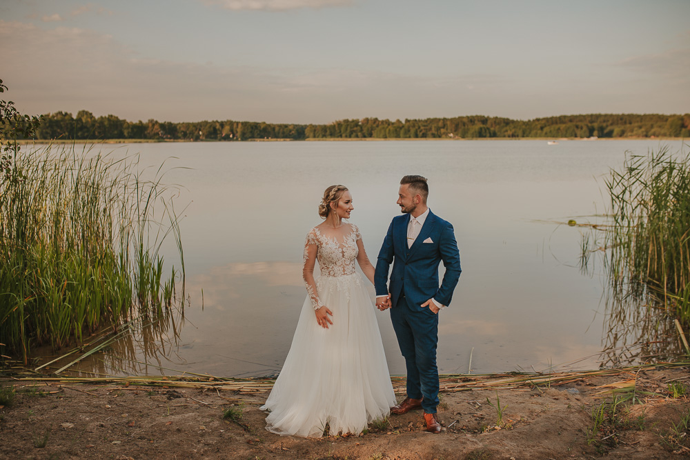 Paulina i Dawid – sesja plenerowa - fotograf ślubny Białystok Łomża Podlasie - Kamil Rumiński fotografia ślubna - fotograf ślubny Białystok Łomża