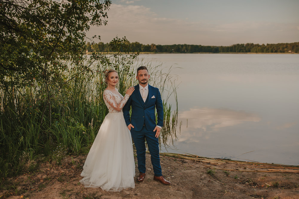 Paulina i Dawid – sesja plenerowa - fotograf ślubny Białystok Łomża Podlasie - Kamil Rumiński fotografia ślubna - fotograf ślubny Białystok Łomża