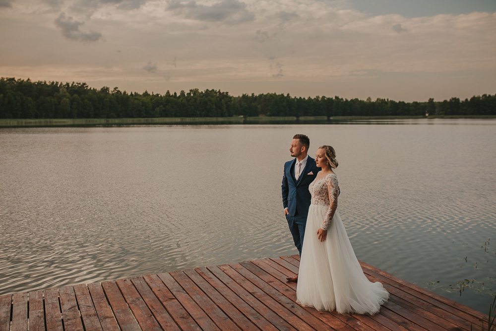 Paulina i Dawid – sesja plenerowa - fotograf ślubny Białystok Łomża Podlasie - Kamil Rumiński fotografia ślubna - fotograf ślubny Białystok Łomża