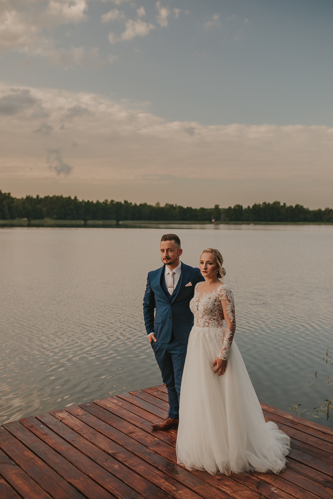 Paulina i Dawid – sesja plenerowa - fotograf ślubny Białystok Łomża Podlasie - Kamil Rumiński fotografia ślubna - fotograf ślubny Białystok Łomża