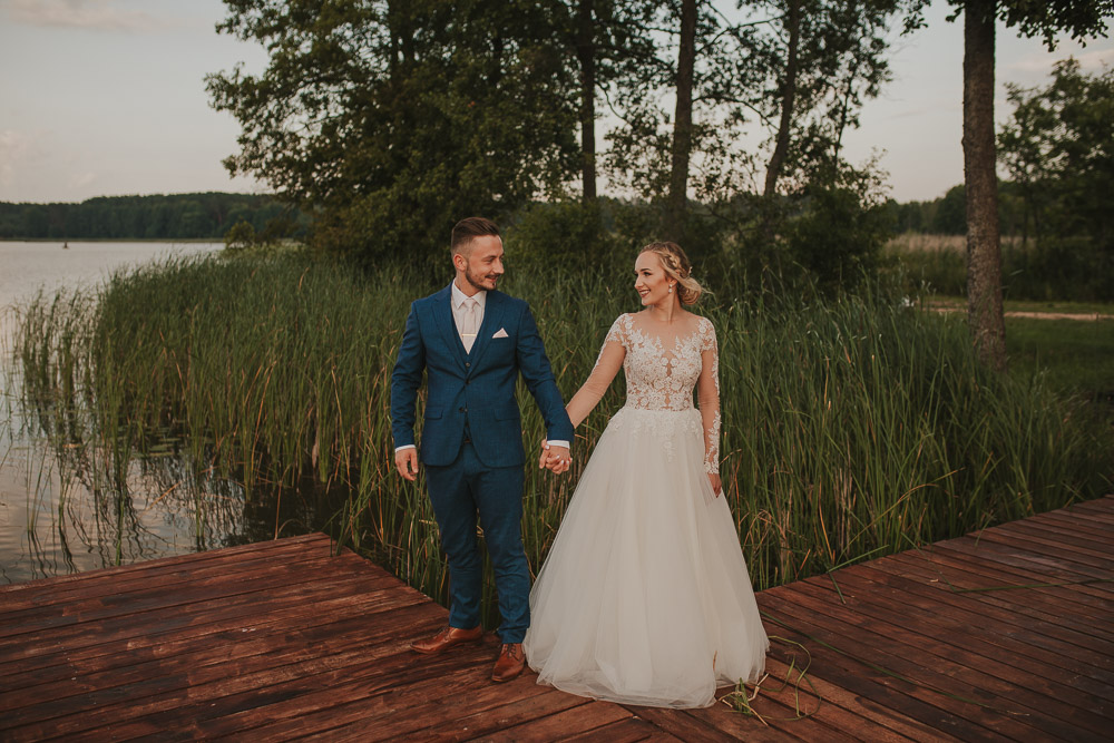 Paulina i Dawid – sesja plenerowa - fotograf ślubny Białystok Łomża Podlasie - Kamil Rumiński fotografia ślubna - fotograf ślubny Białystok Łomża