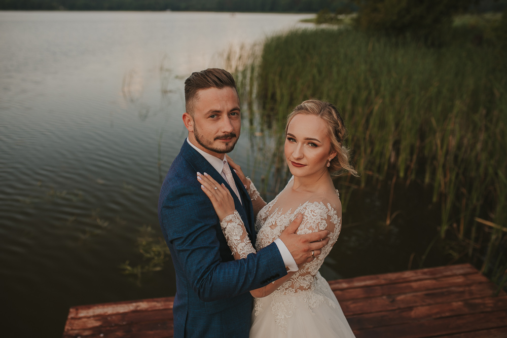 Paulina i Dawid – sesja plenerowa - fotograf ślubny Białystok Łomża Podlasie - Kamil Rumiński fotografia ślubna - fotograf ślubny Białystok Łomża