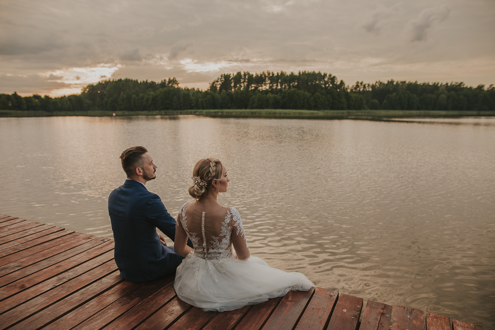 Paulina i Dawid – sesja plenerowa - fotograf ślubny Białystok Łomża Podlasie - Kamil Rumiński fotografia ślubna - fotograf ślubny Białystok Łomża