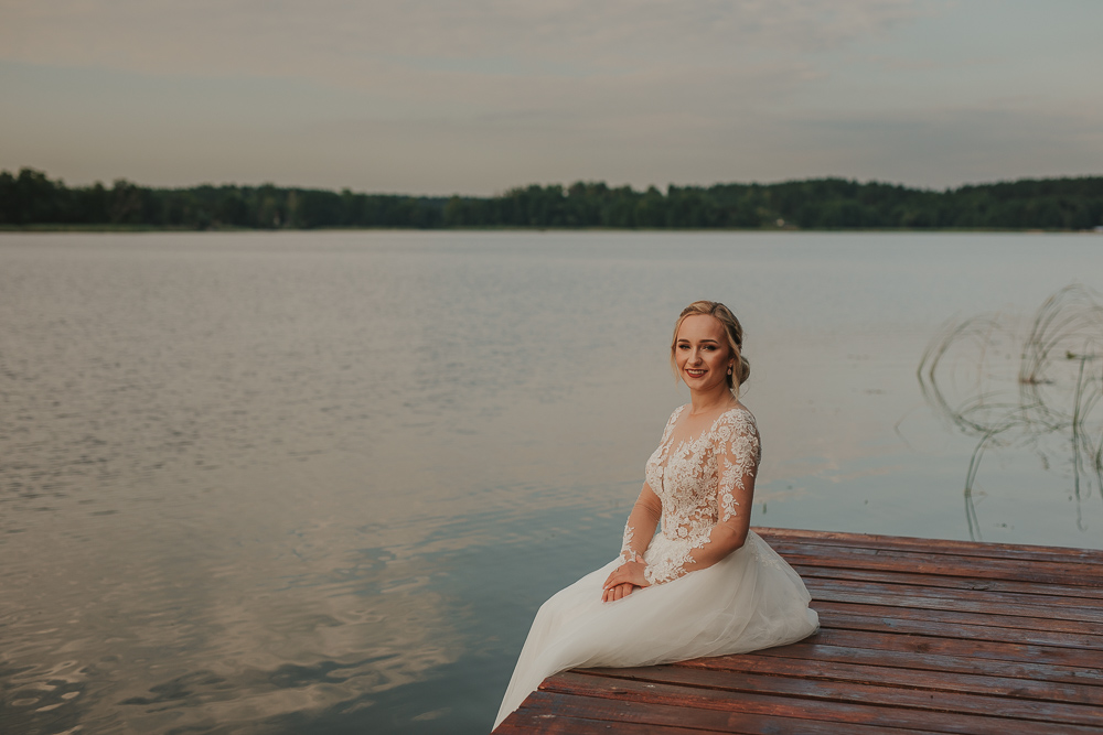 Paulina i Dawid – sesja plenerowa - fotograf ślubny Białystok Łomża Podlasie - Kamil Rumiński fotografia ślubna - fotograf ślubny Białystok Łomża