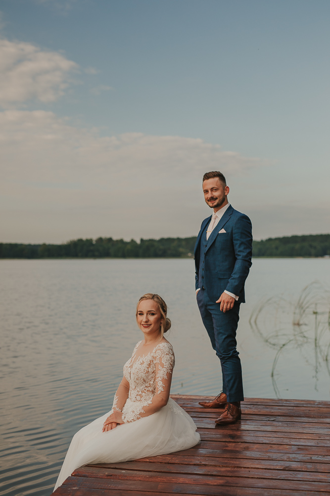 Paulina i Dawid – sesja plenerowa - fotograf ślubny Białystok Łomża Podlasie - Kamil Rumiński fotografia ślubna - fotograf ślubny Białystok Łomża