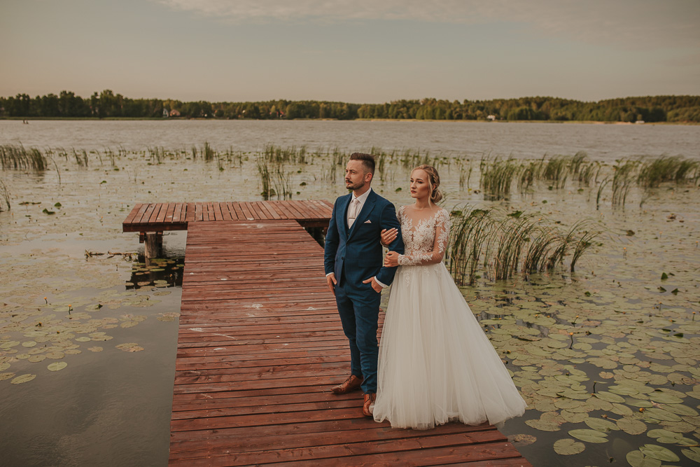 Paulina i Dawid – sesja plenerowa - fotograf ślubny Białystok Łomża Podlasie - Kamil Rumiński fotografia ślubna - fotograf ślubny Białystok Łomża